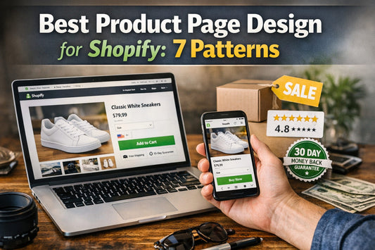 Best Product Page Design for Shopify: 7 Patterns