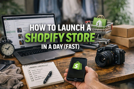 How to Launch a Shopify Store in a Day (Fast)