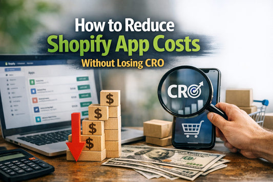How to reduce Shopify app costs without losing CRO