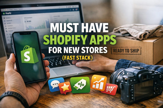 Must Have Shopify Apps for New Stores (Fast Stack)