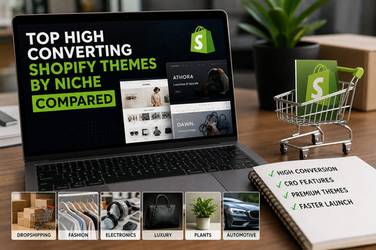 Top High Converting Shopify Themes by Niche Compared