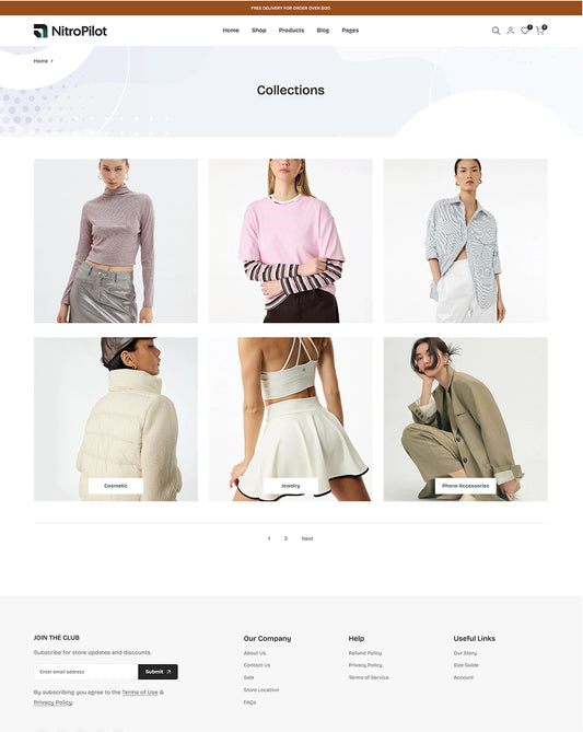 Collection List Page