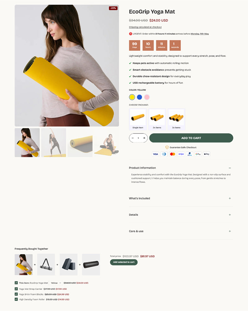 Yoga Mats Product